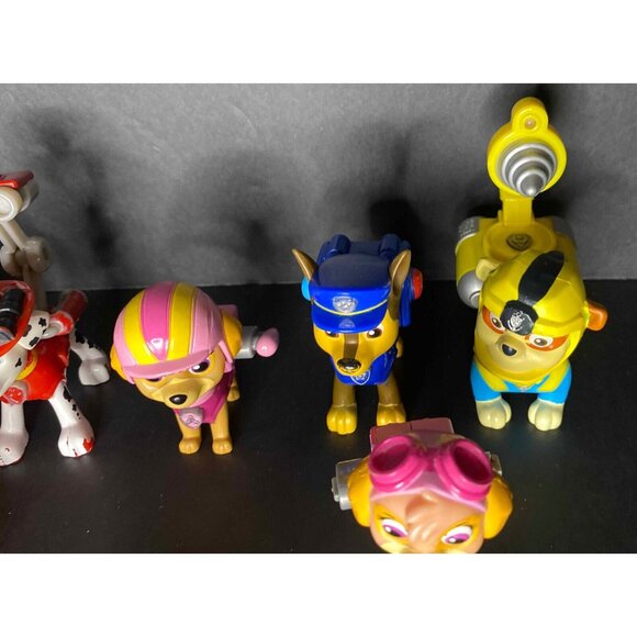 Lot of PAW Patrol Dino Rescue Marshall Rocky Skye Zuma Rubble Mandy Toys Figures - Picture 3 of 8